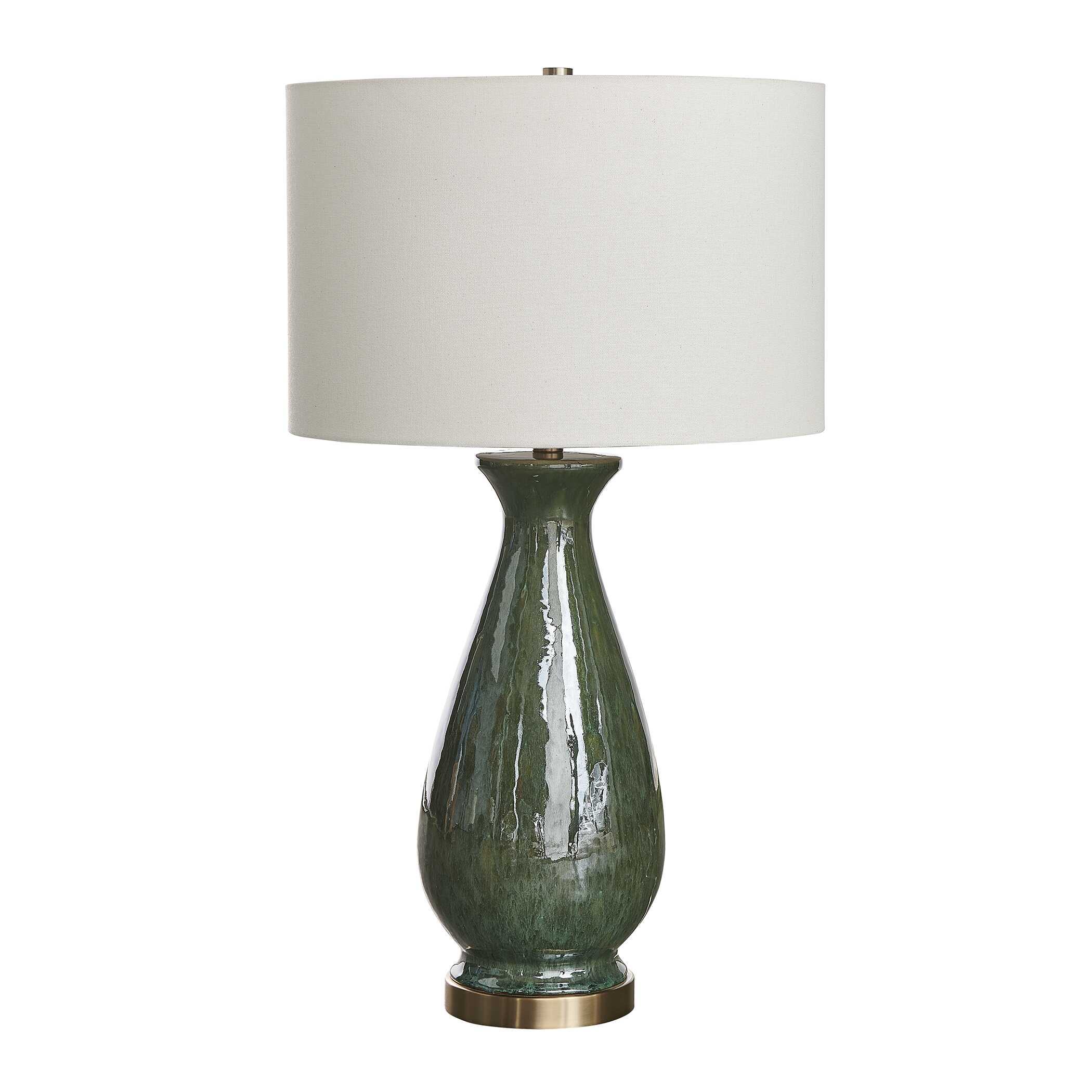 Colestin Deep Green Table Lamp