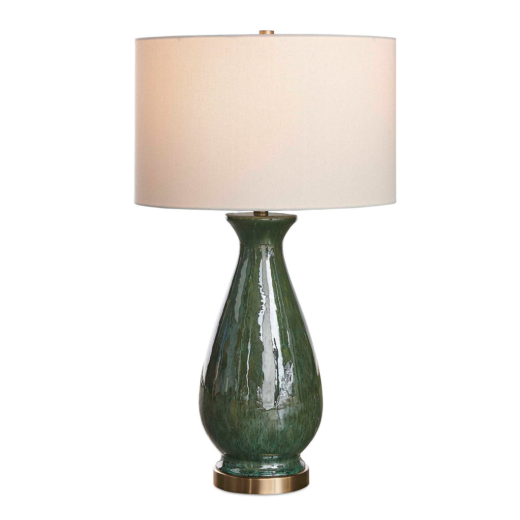 Colestin Deep Green Table Lamp