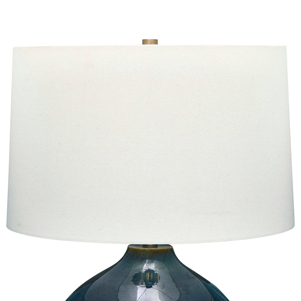 Corrine Deep Blue Table Lamp