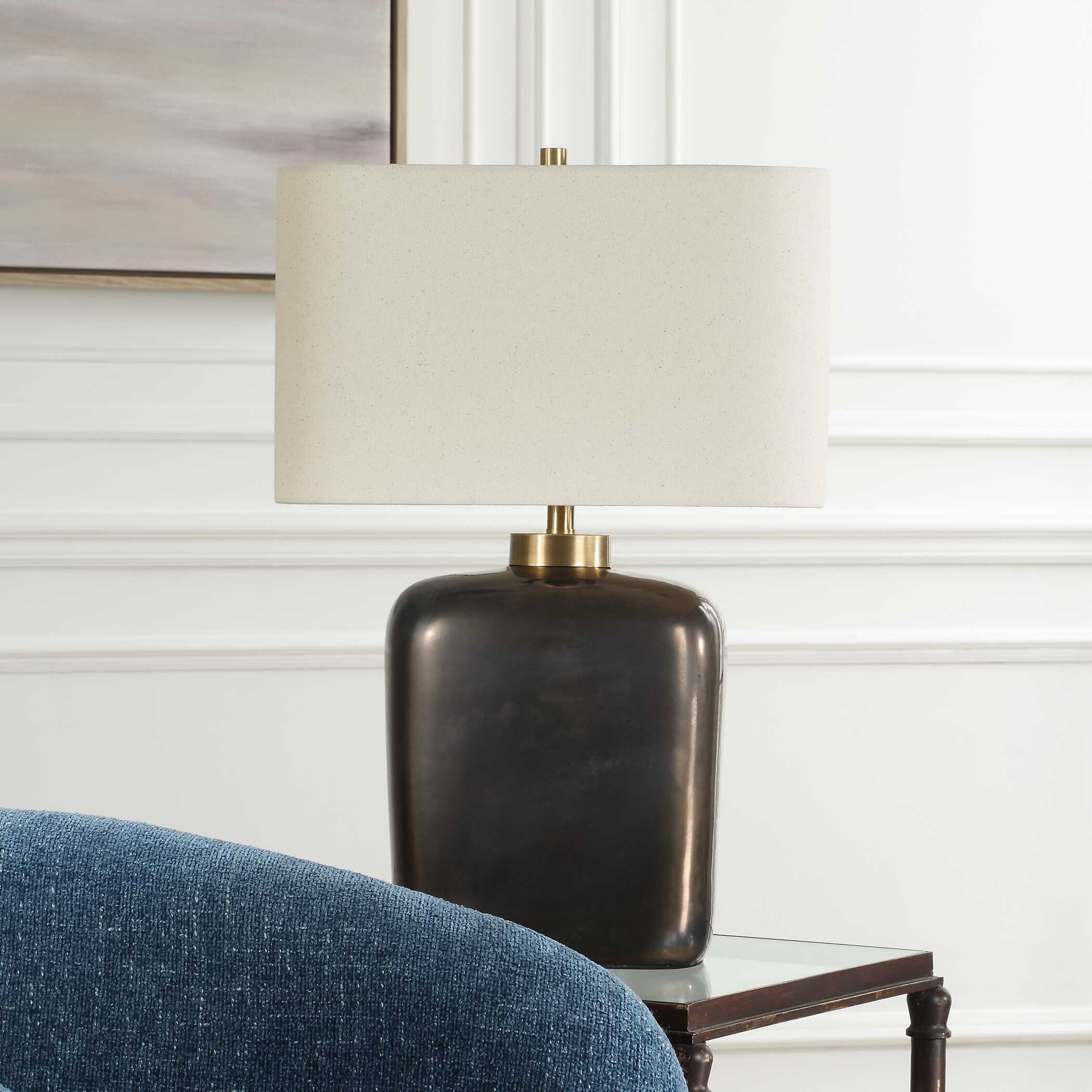 Quentin Dark Bronze Table Lamp