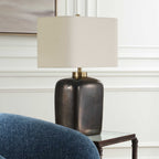 Quentin Dark Bronze Table Lamp