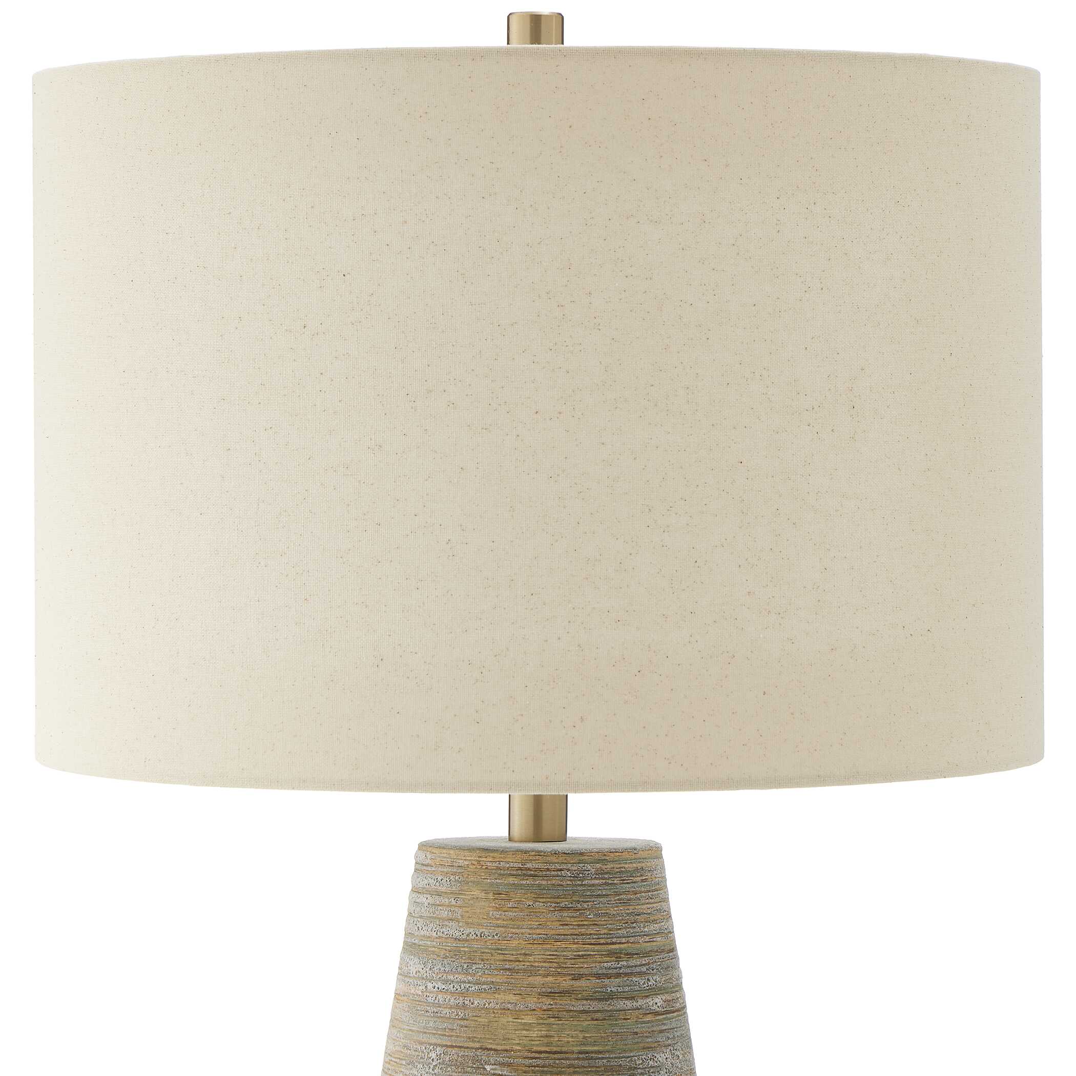 Mosier Rustic Beige Table Lamp