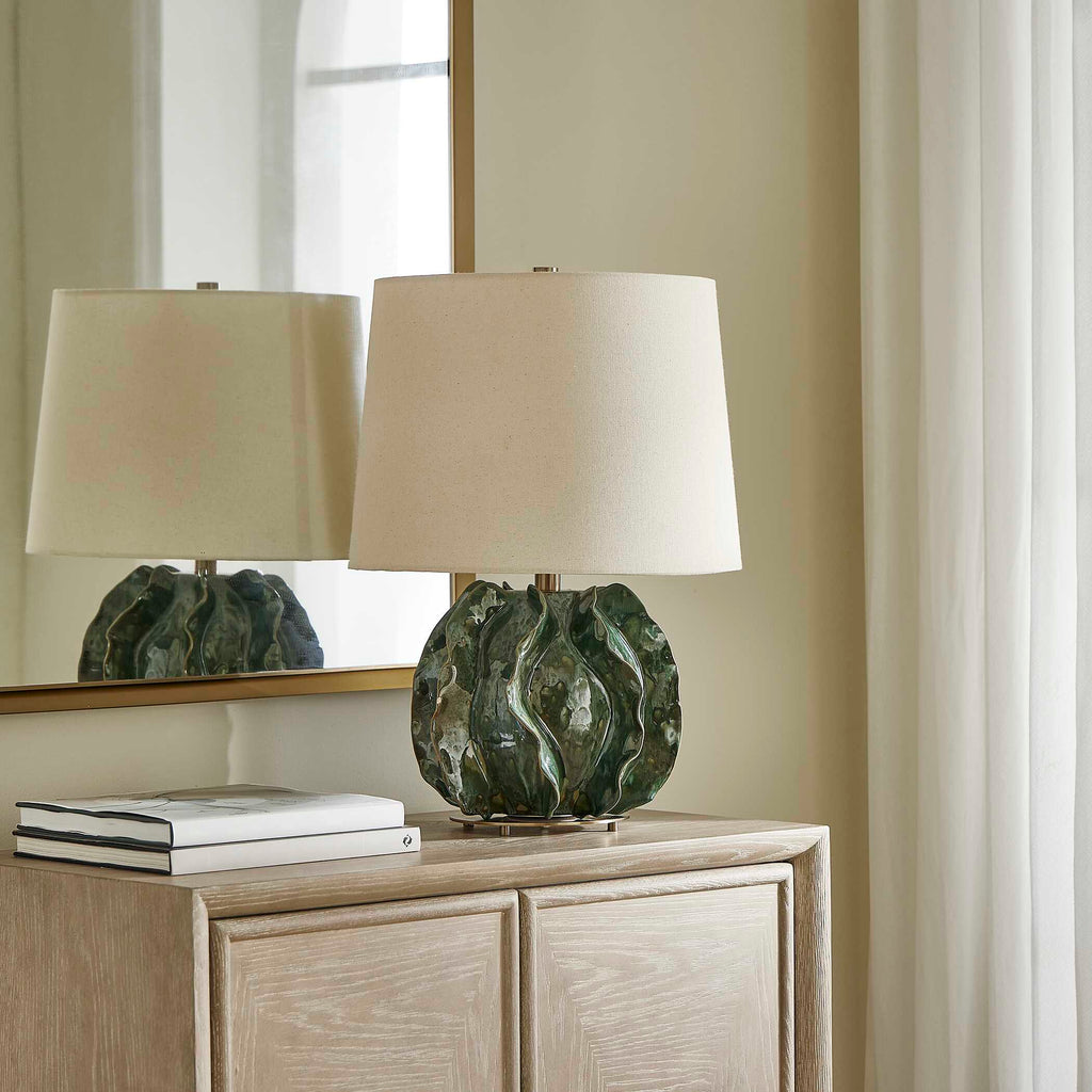 Guinevere Deep Green Table Lamp