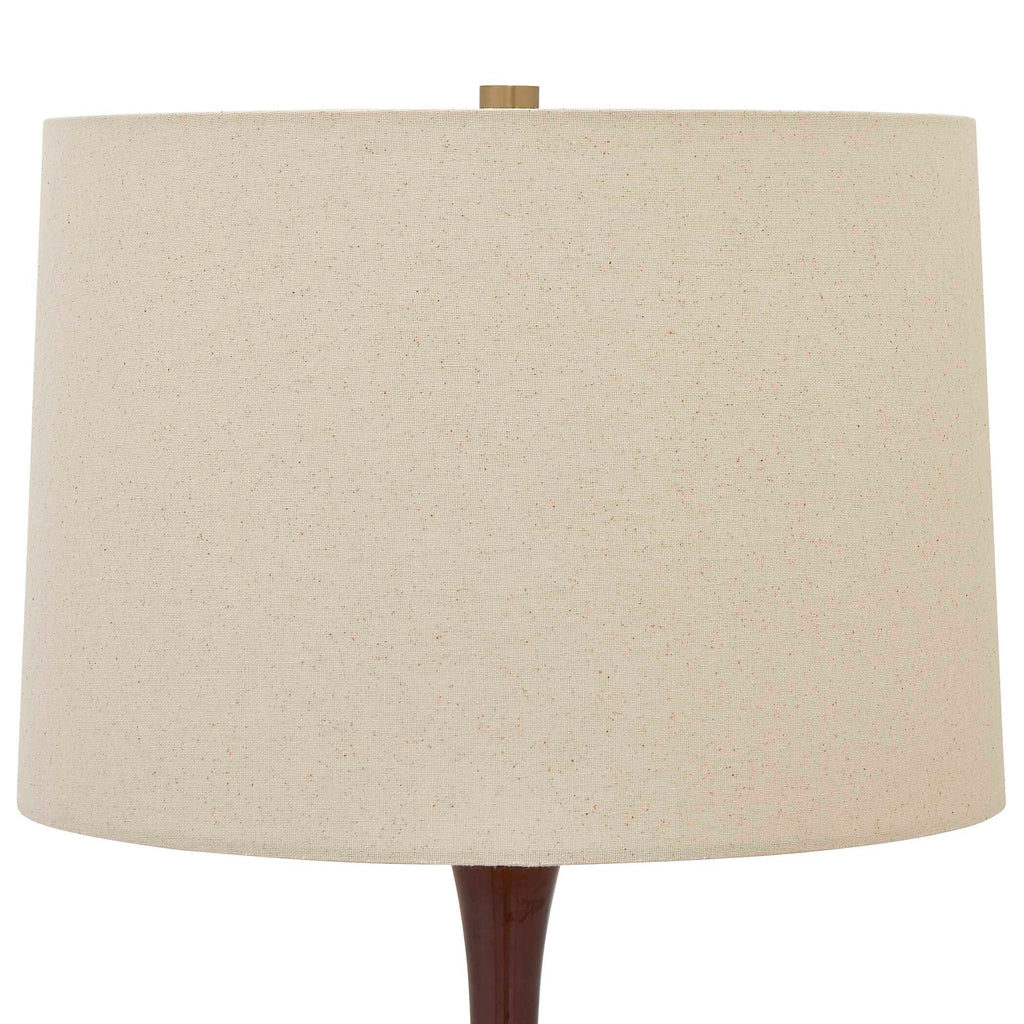 Colette Burgundy Table Lamp