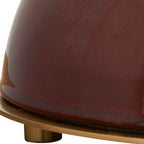 Colette Burgundy Table Lamp