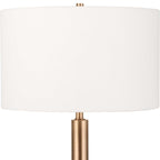 Stowe Satin Black Floor Lamp