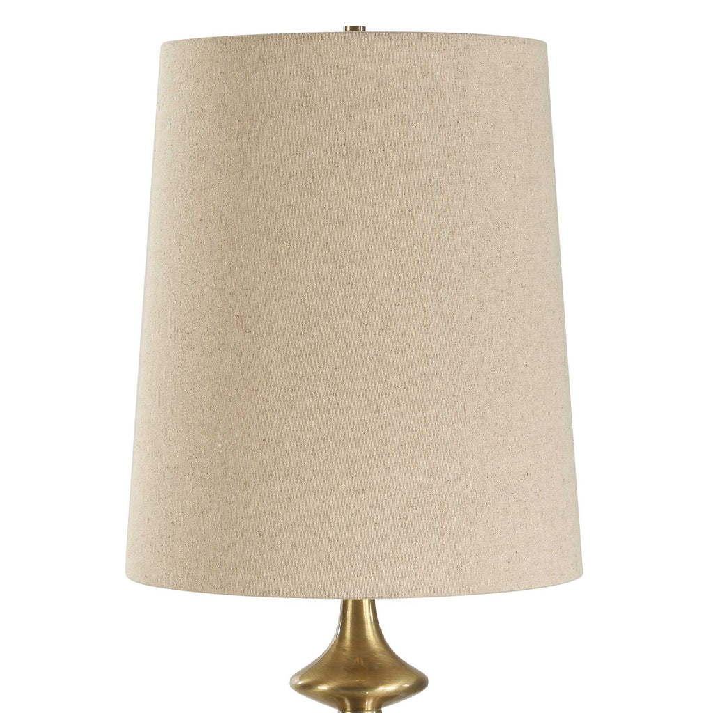 Percy Brown Marble Buffet Lamp