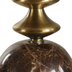 Percy Brown Marble Buffet Lamp