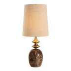 Percy Brown Marble Buffet Lamp