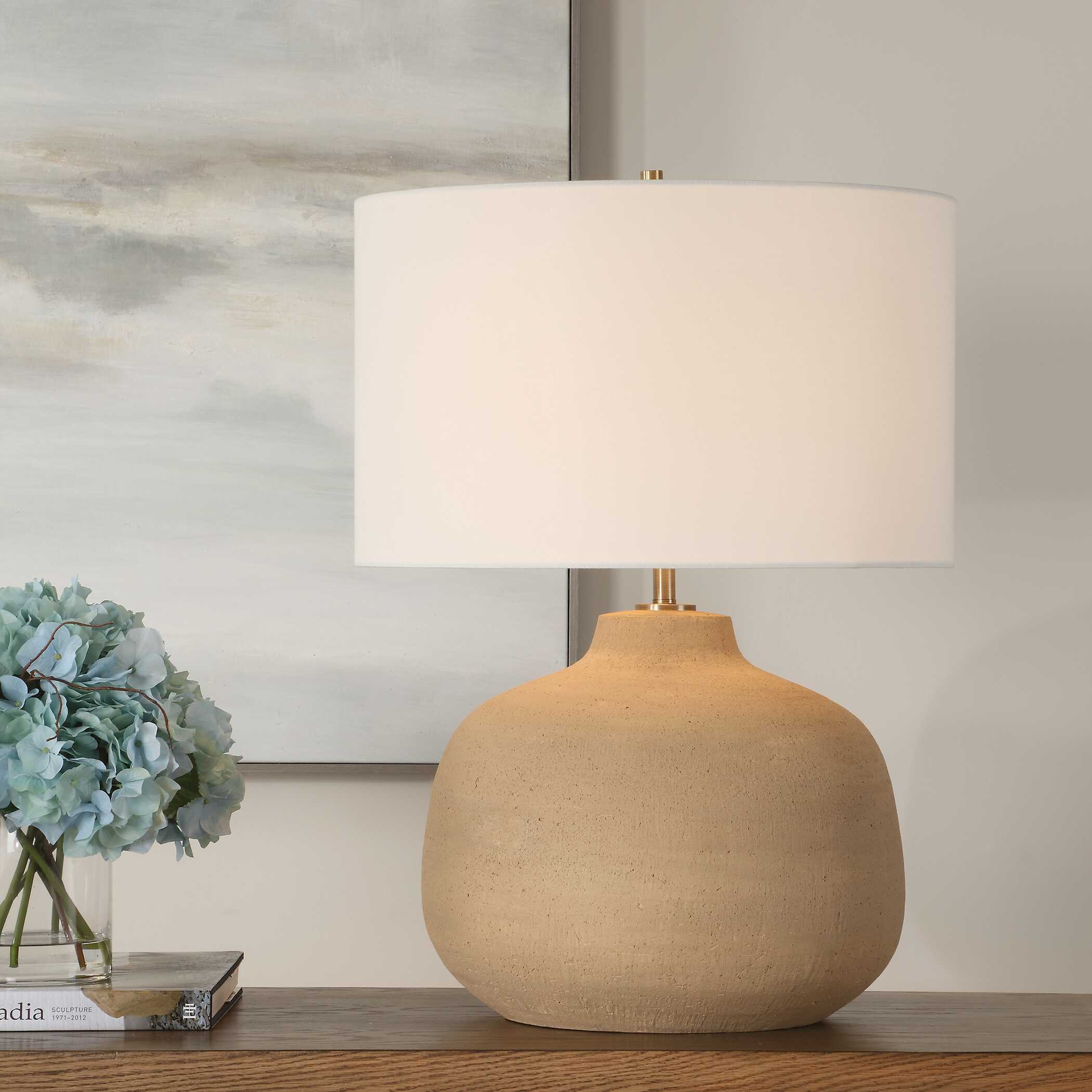 Cline Terracotta Table Lamp