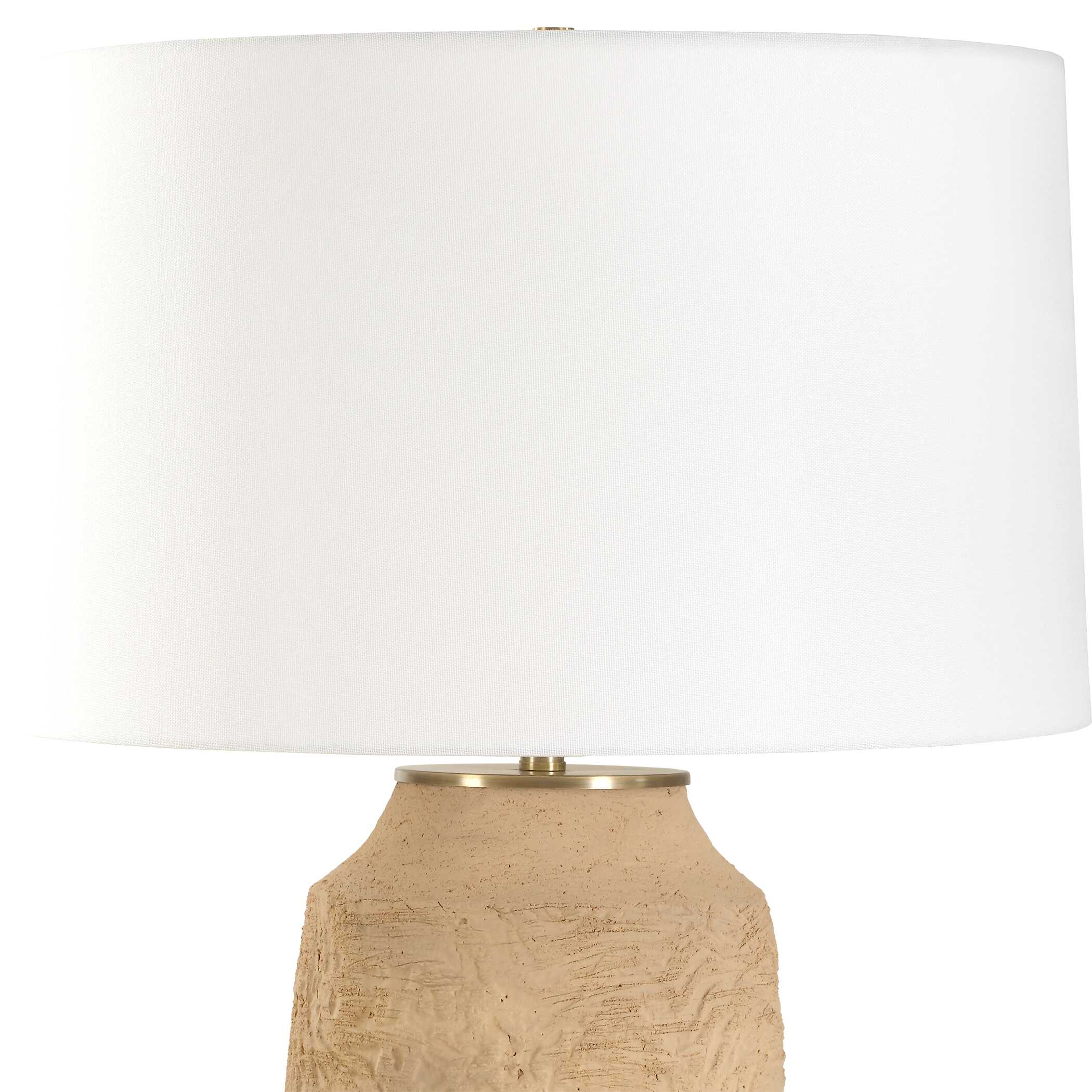 Sandstone Flow Terracotta Table Lamp
