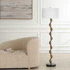 Remolino Bronze Floor Lamp