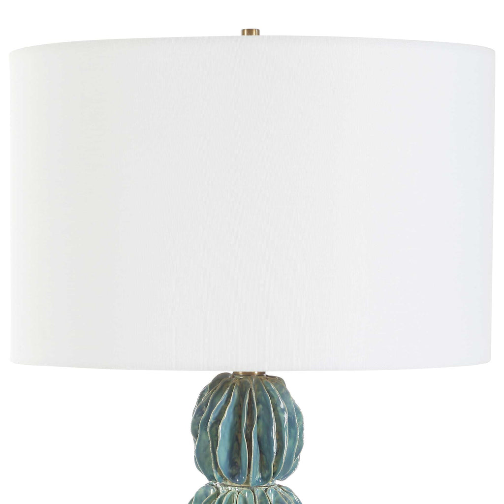 Bonaire Teal Blue Table Lamp