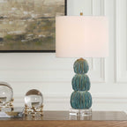 Bonaire Teal Blue Table Lamp