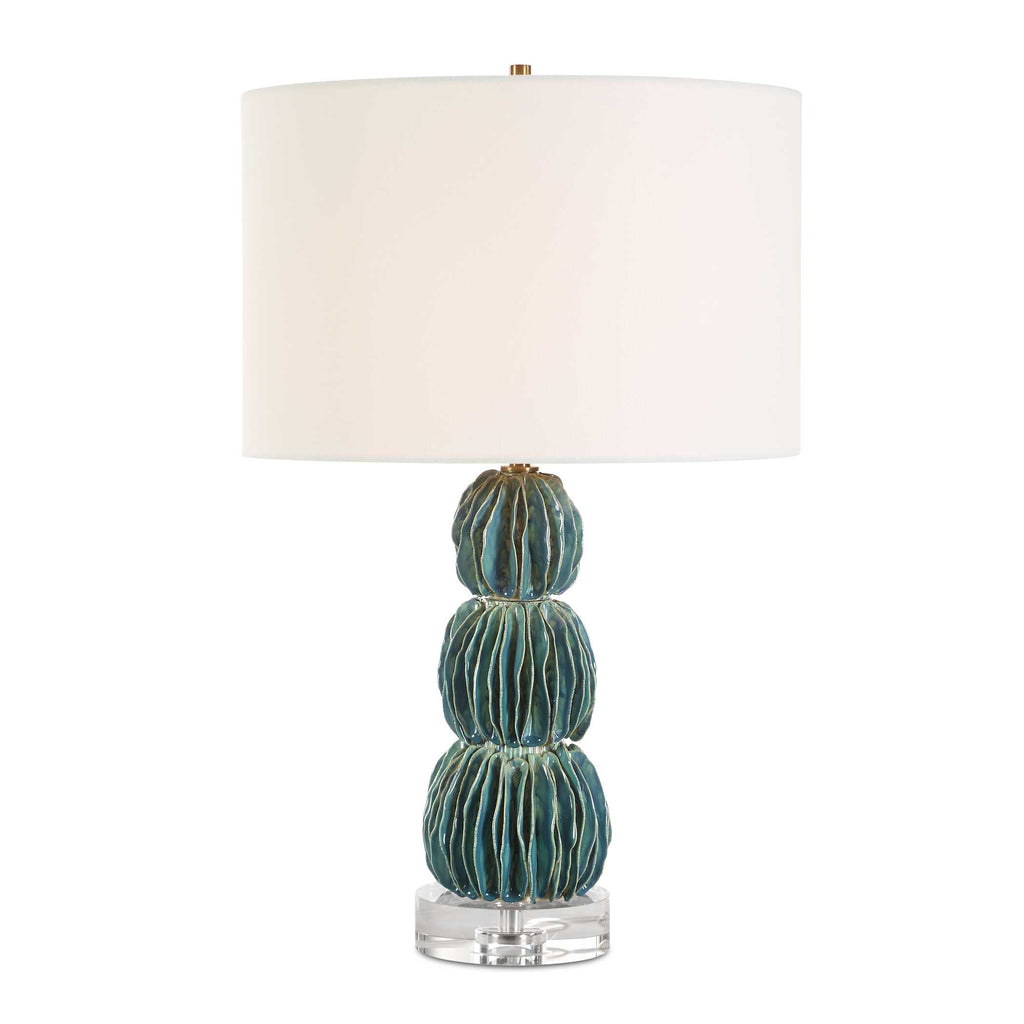 Bonaire Teal Blue Table Lamp