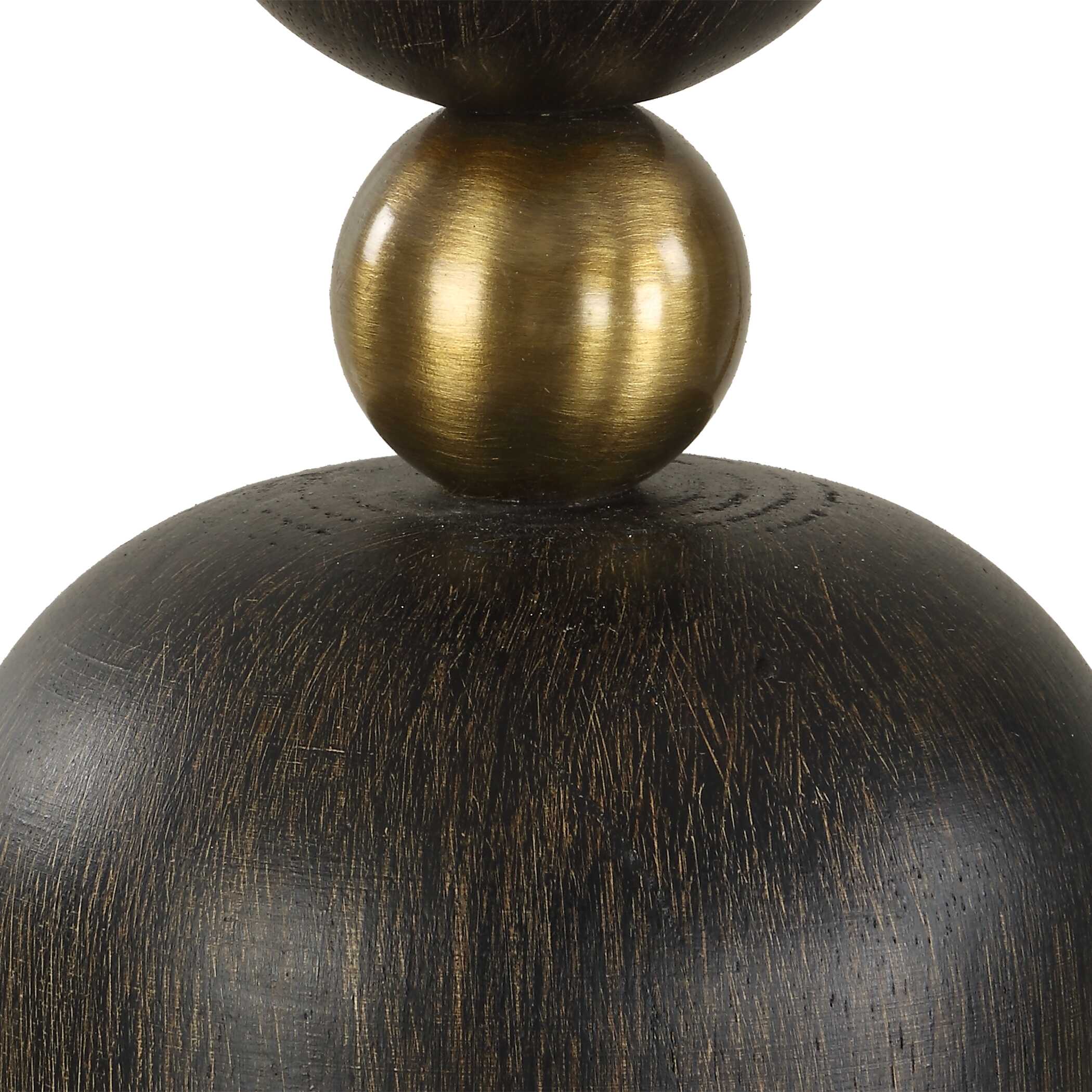 McQuinn Dark Walnut Table Lamp