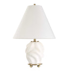 Bora White Accent Lamp