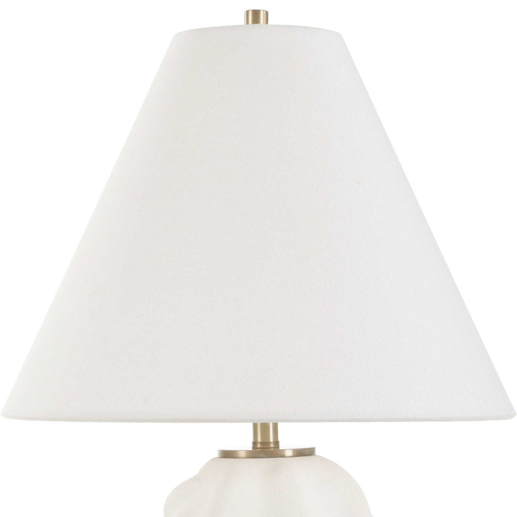 Bora White Accent Lamp