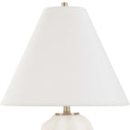 Bora White Accent Lamp