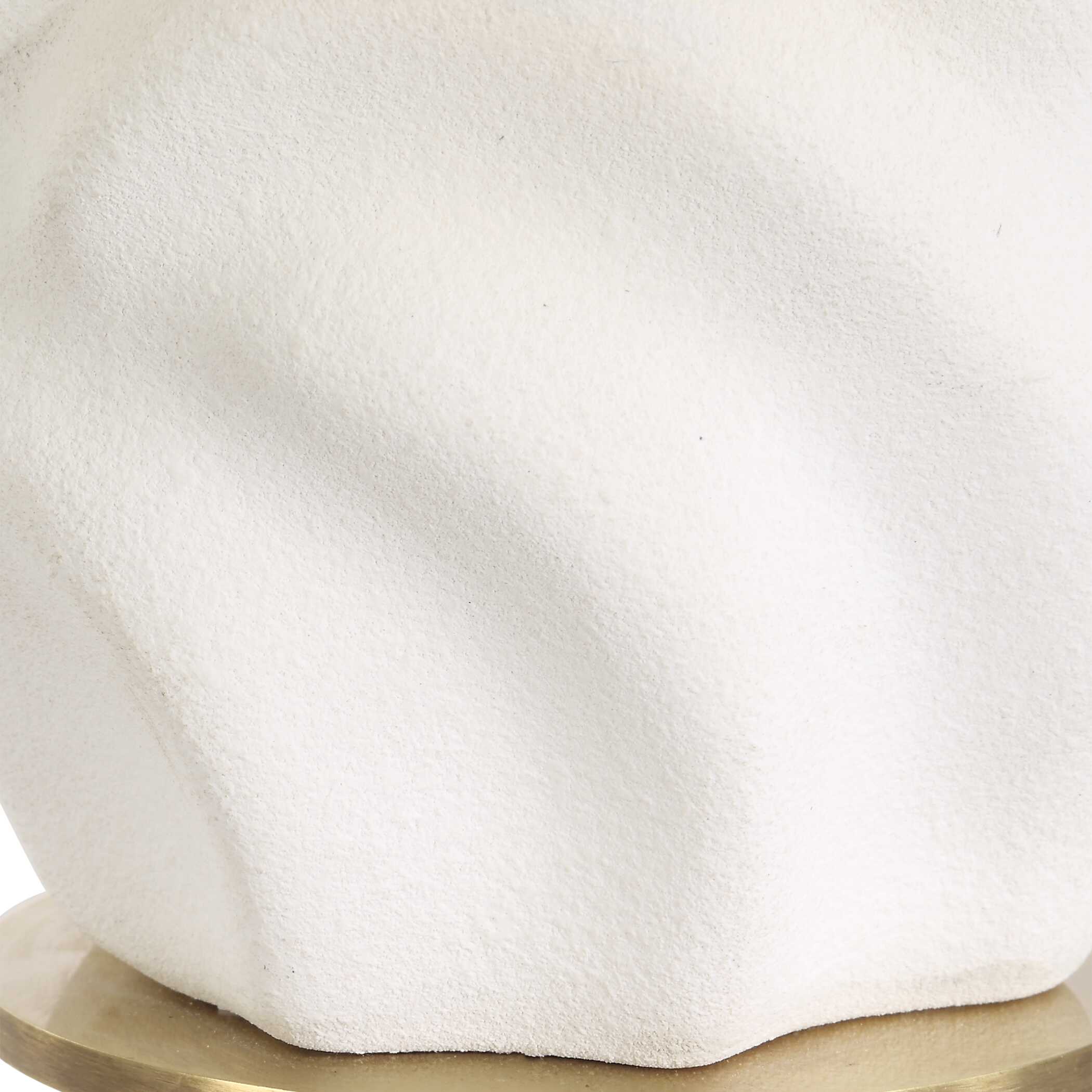 Bora White Accent Lamp