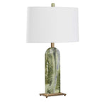 Moorea Green Marble Table Lamp