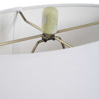 Moorea Green Marble Table Lamp