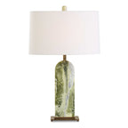 Moorea Green Marble Table Lamp