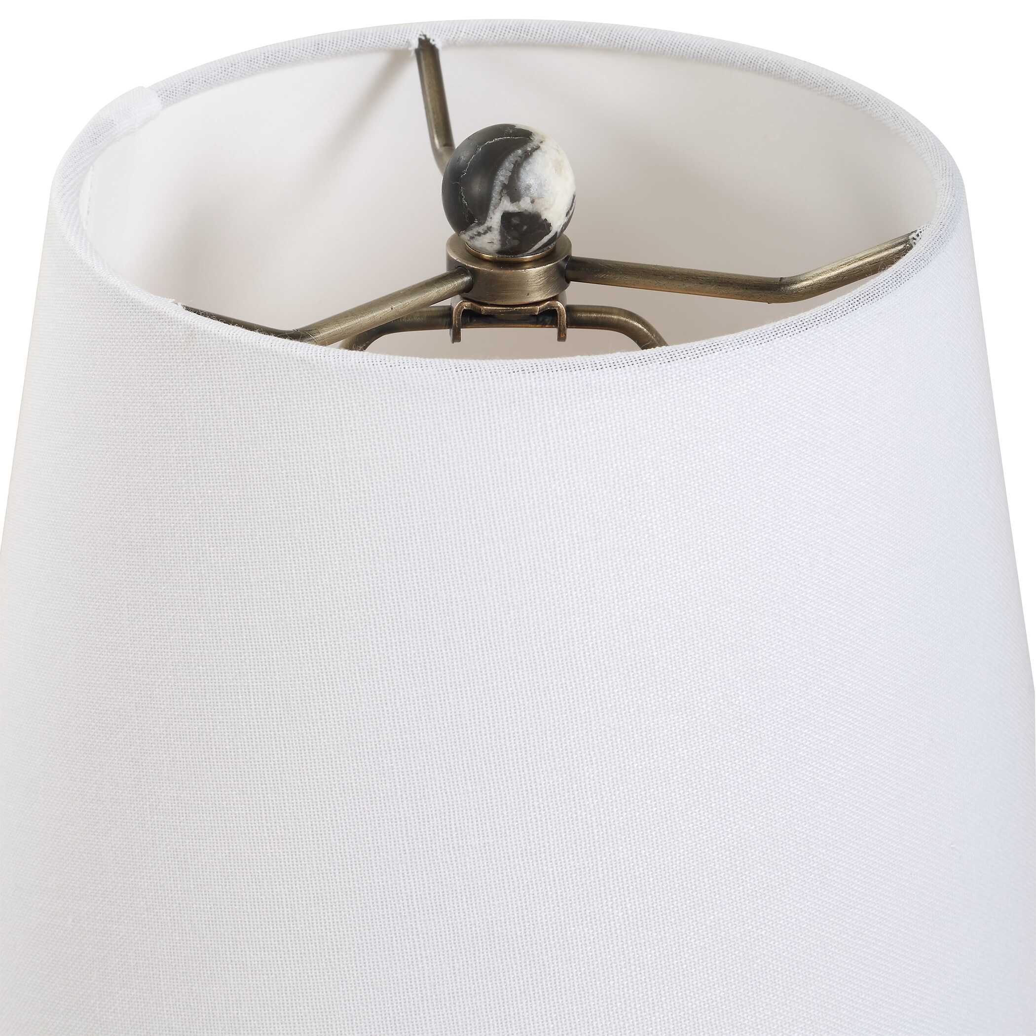 Marcela Panda Marble Buffet Lamp