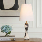 Marcela Panda Marble Buffet Lamp