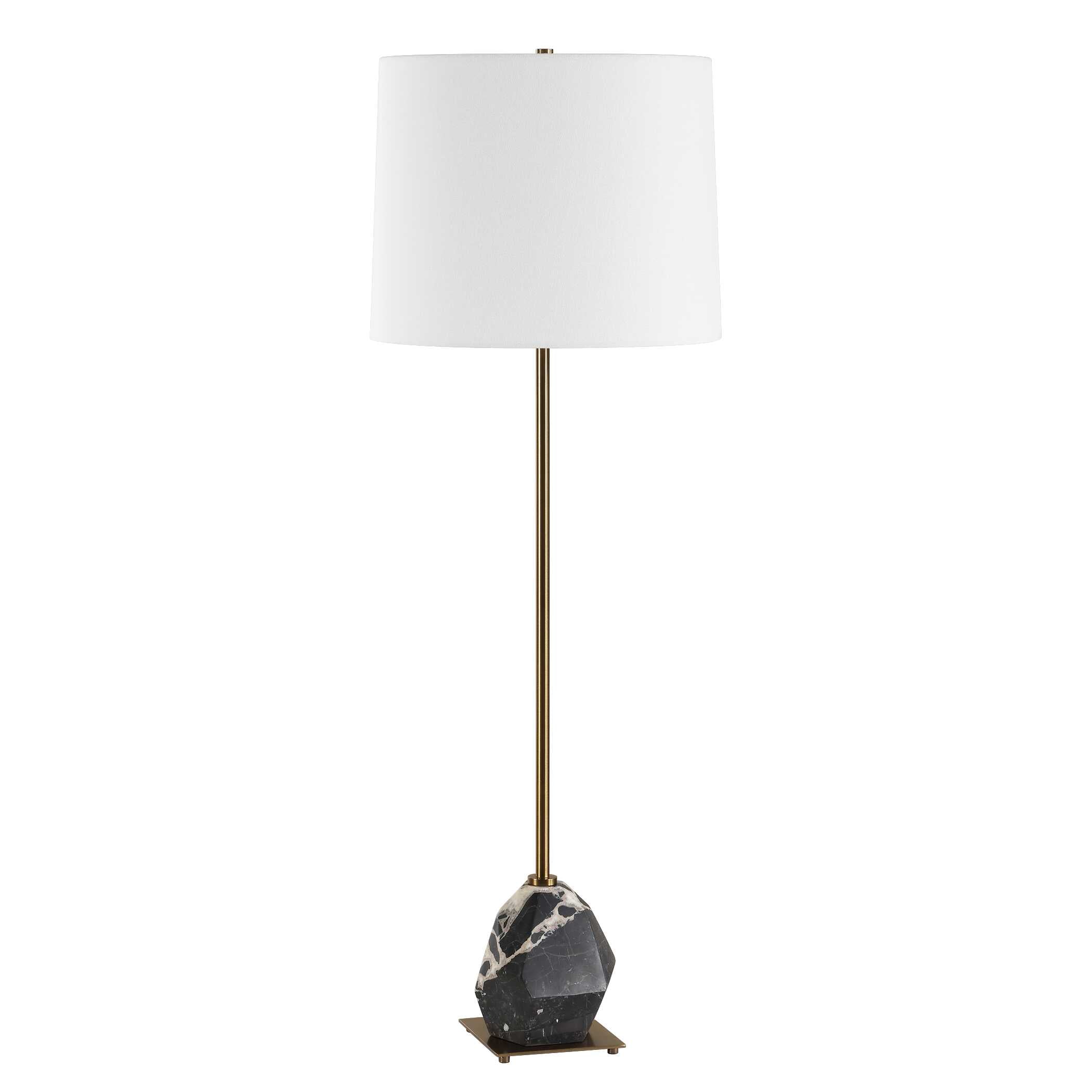 Rowland Panda Marble Buffet Lamp