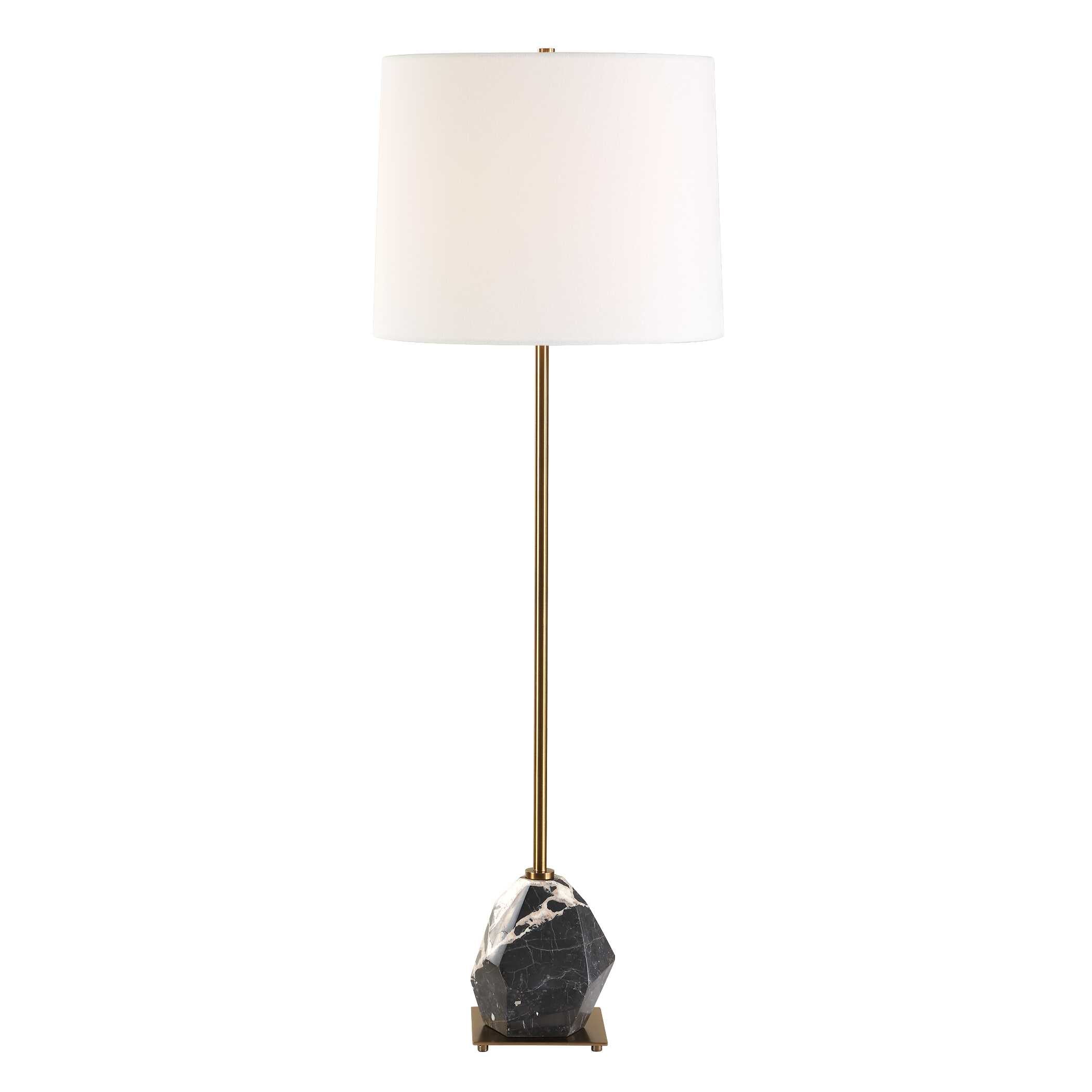 Rowland Panda Marble Buffet Lamp