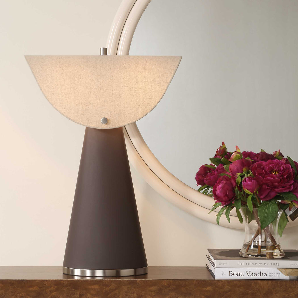 Conover Brown Modern Table Lamp