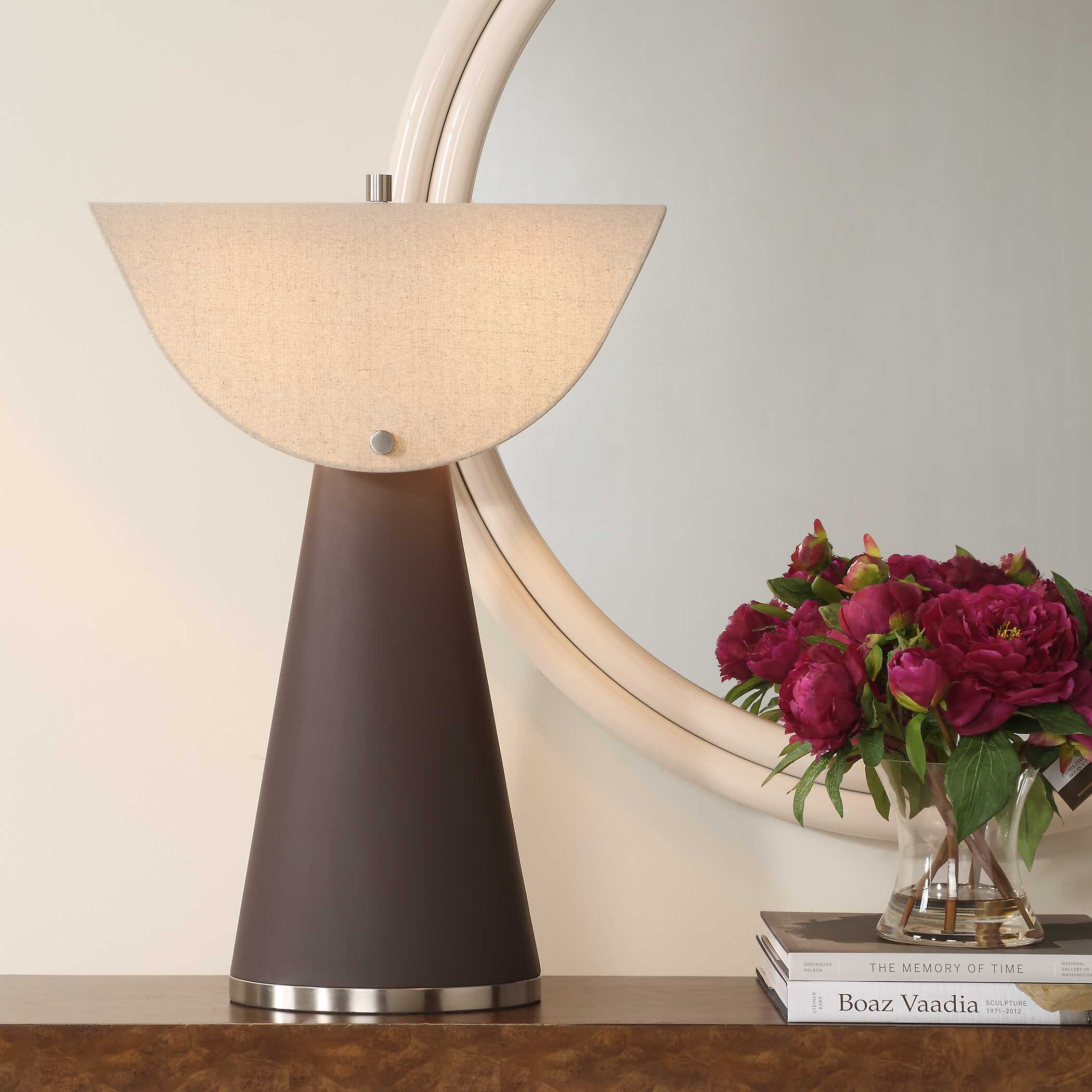 Conover Brown Modern Table Lamp