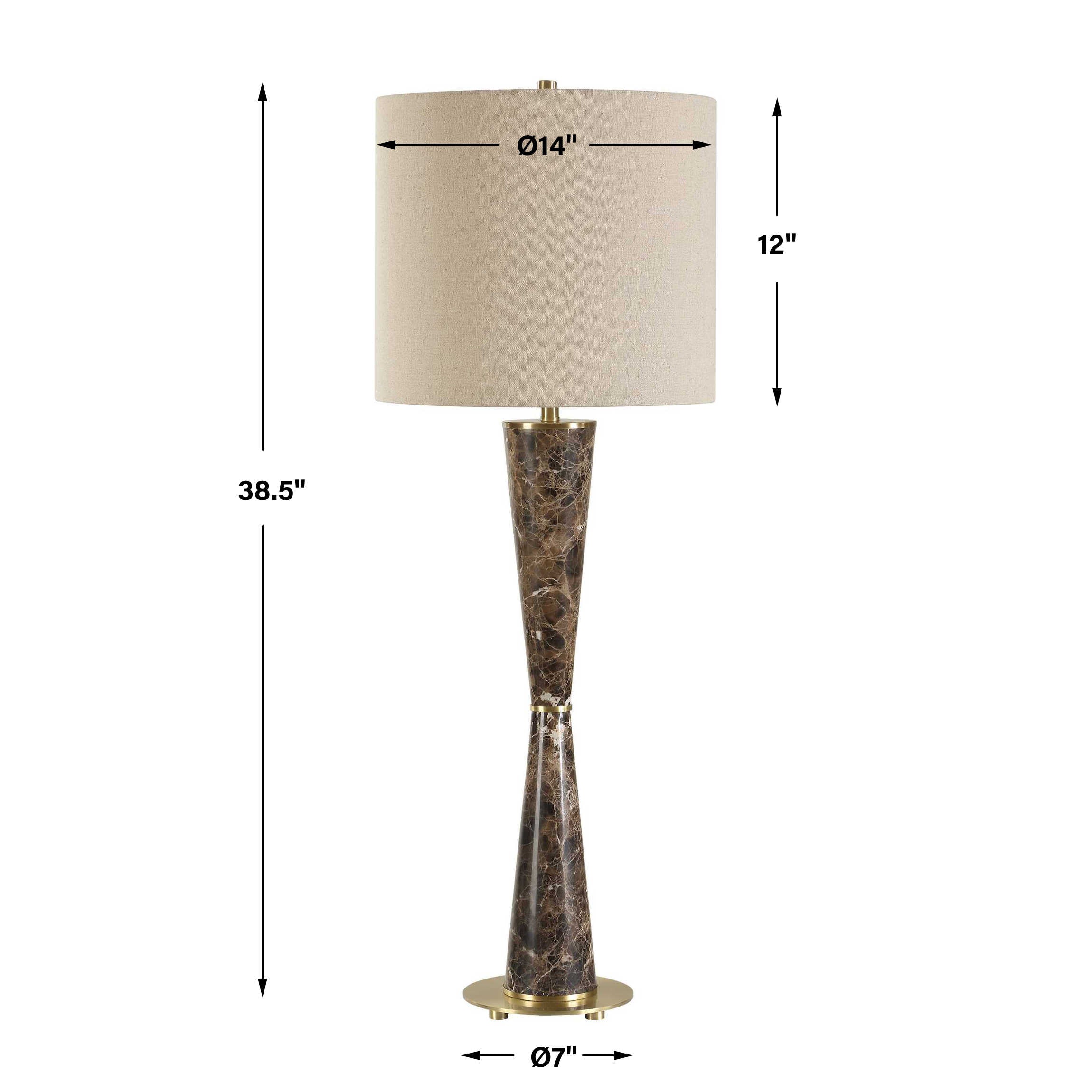 Jameson Marble Cones Table Lamp