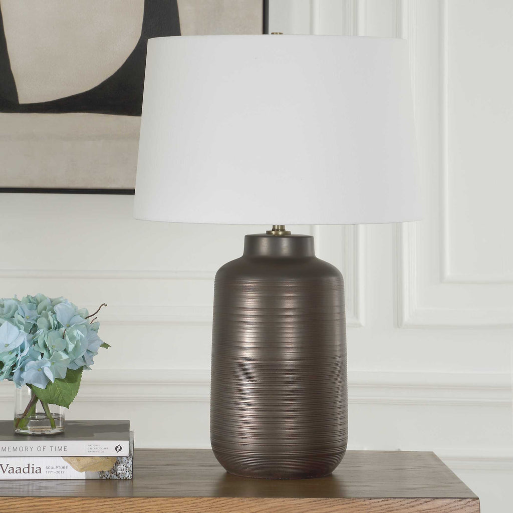 Calderone Bronze Table Lamp