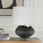 Nocturne Aged Black Table Lamp