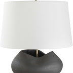 Nocturne Aged Black Table Lamp