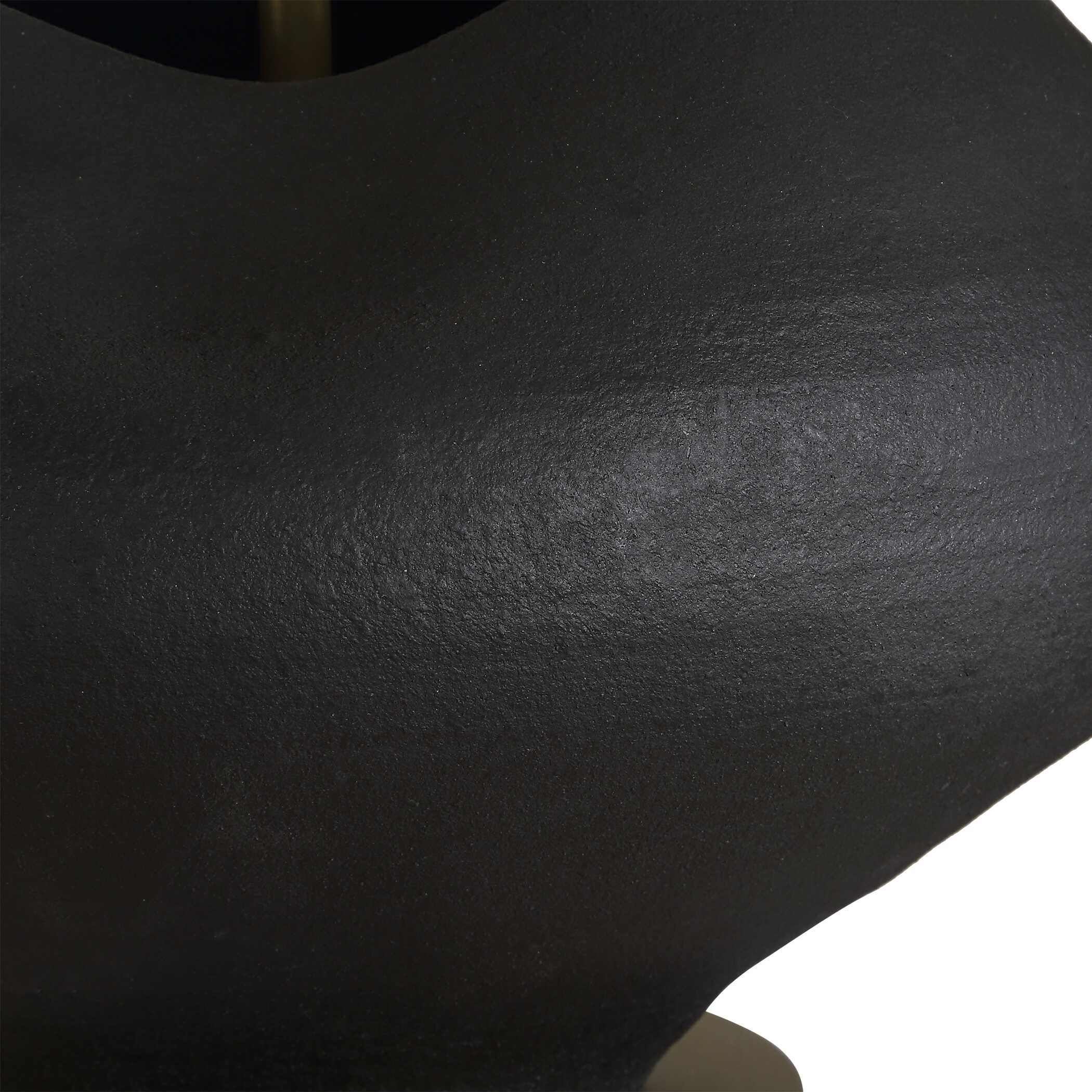 Nocturne Aged Black Table Lamp