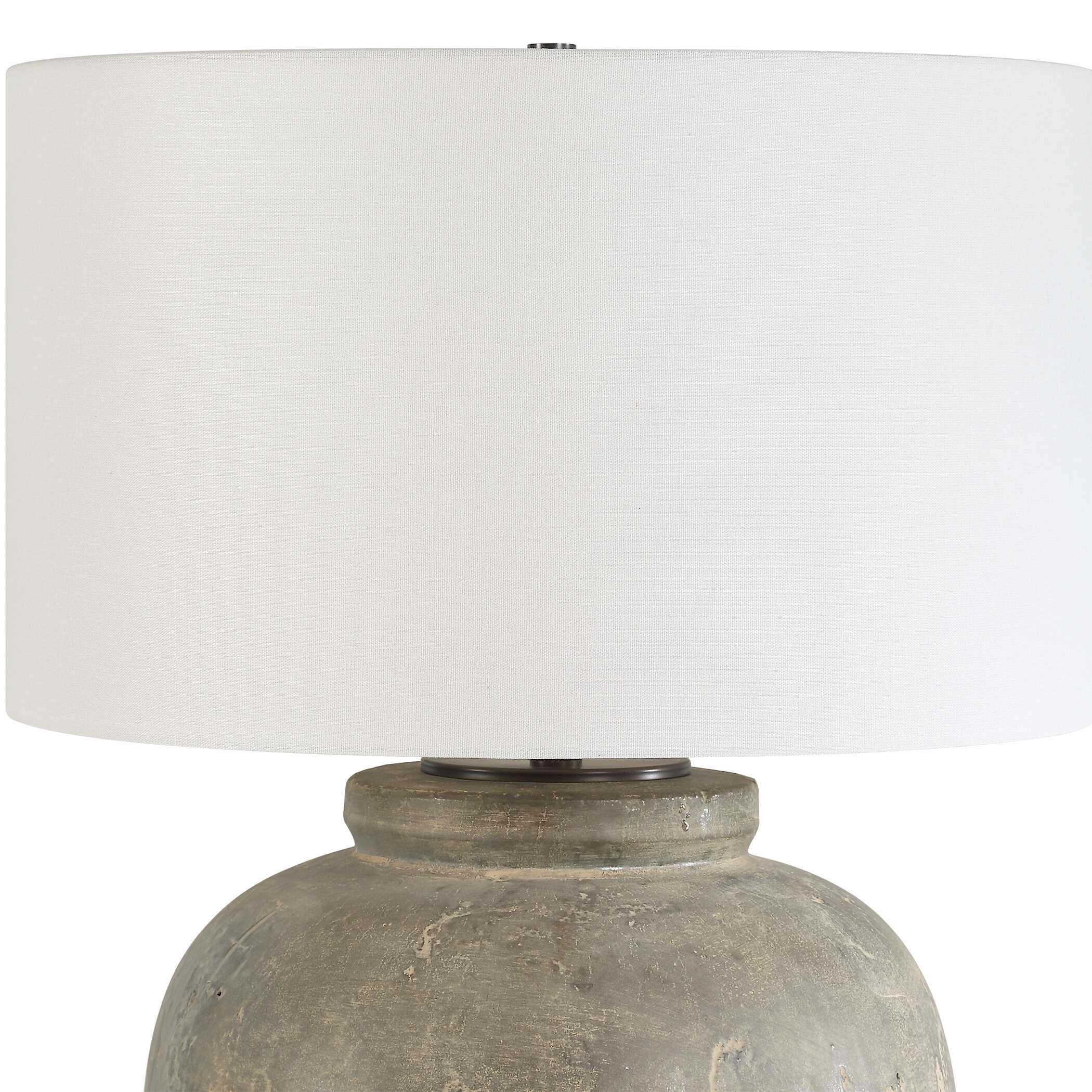 Rock Of Ages Rust Brown Table Lamp