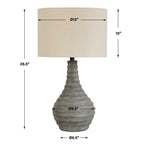 Stratum Rustic Outdoor Table Lamp