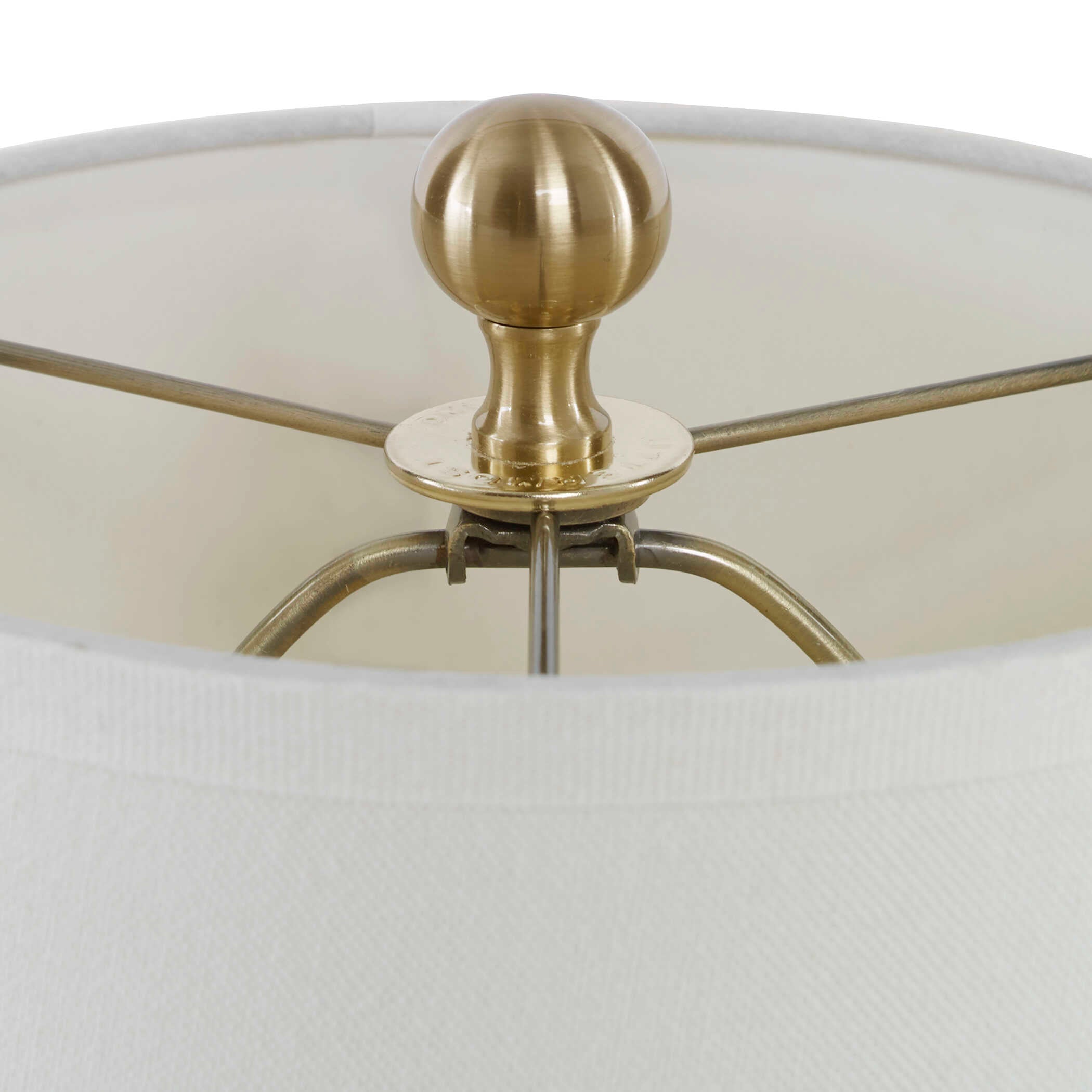 Laton Brass Buffet Lamp