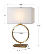 Duara Circle Table Lamp