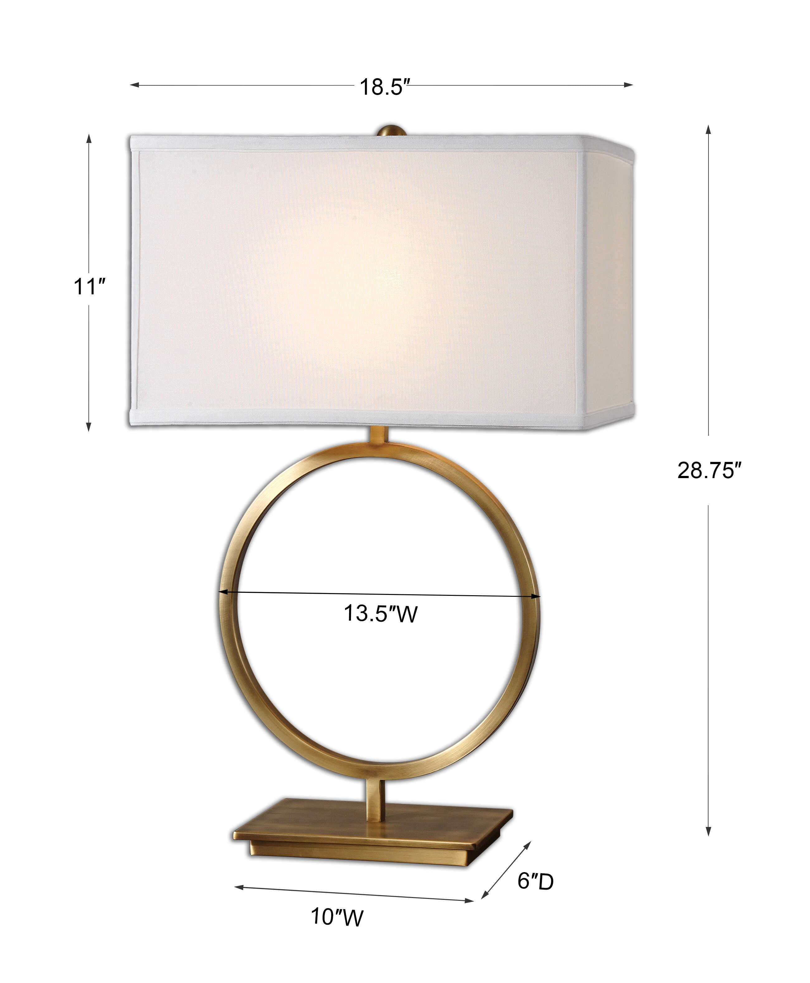 Duara Circle Table Lamp