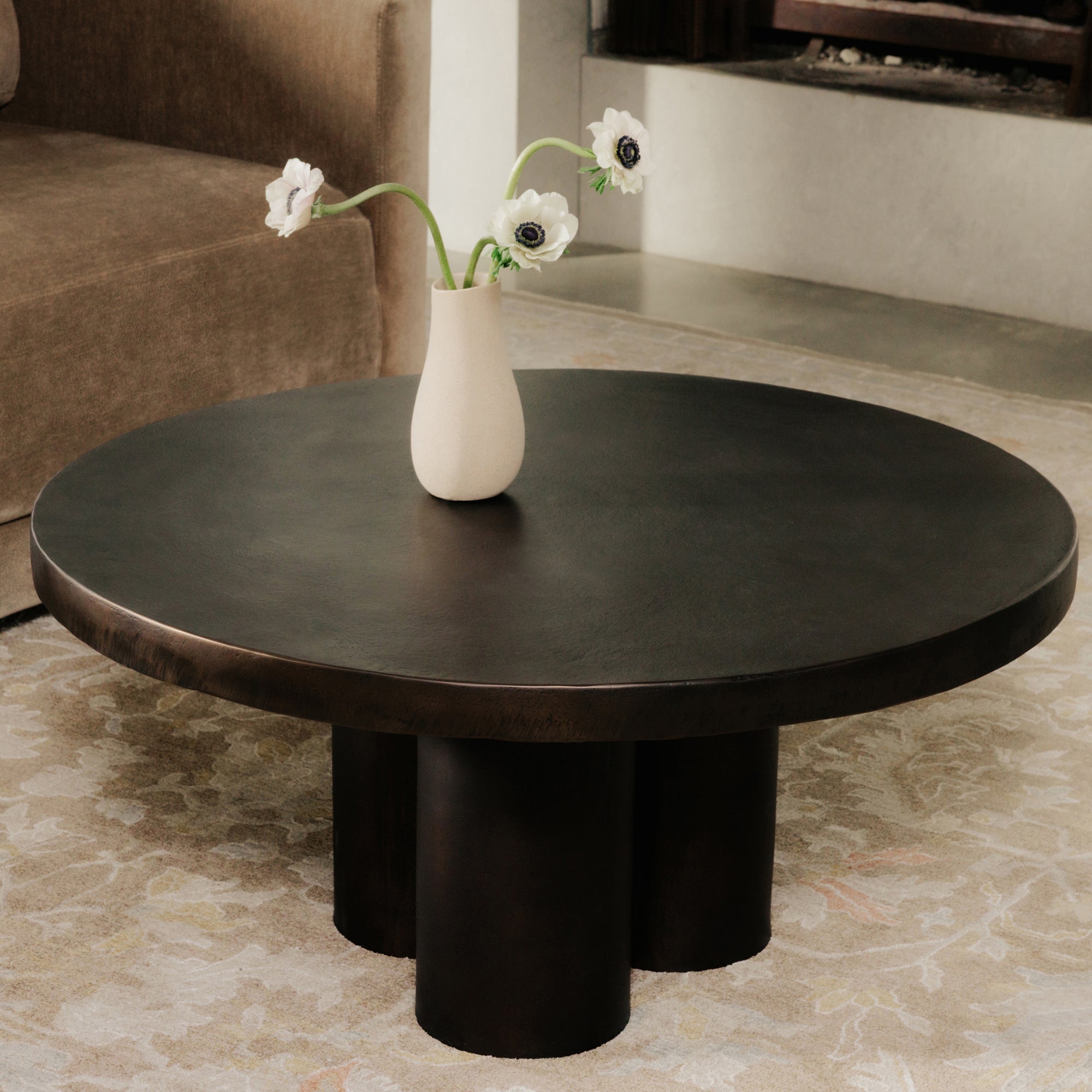 Logan Outdoor Coffee table Black