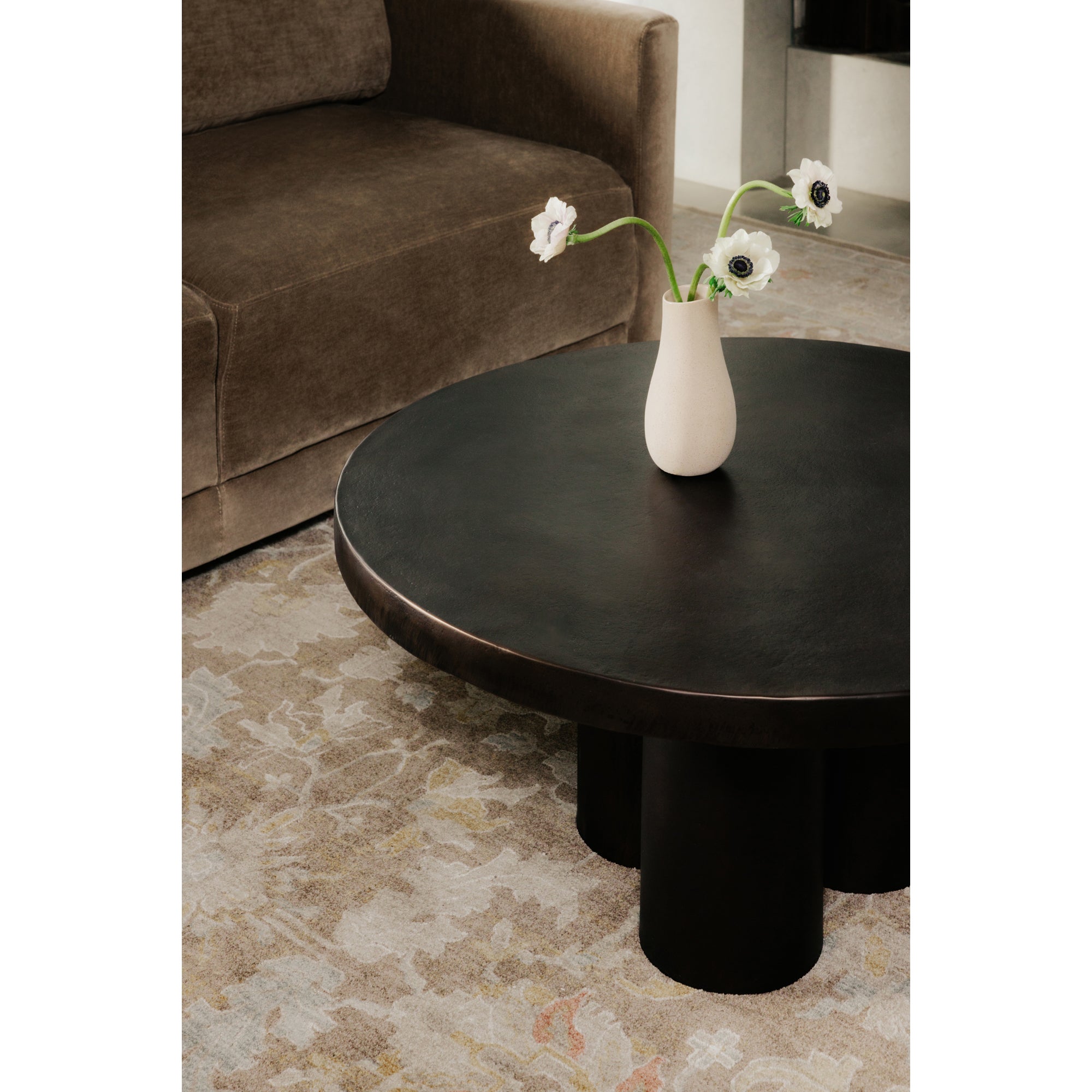 Logan Outdoor Coffee table Black