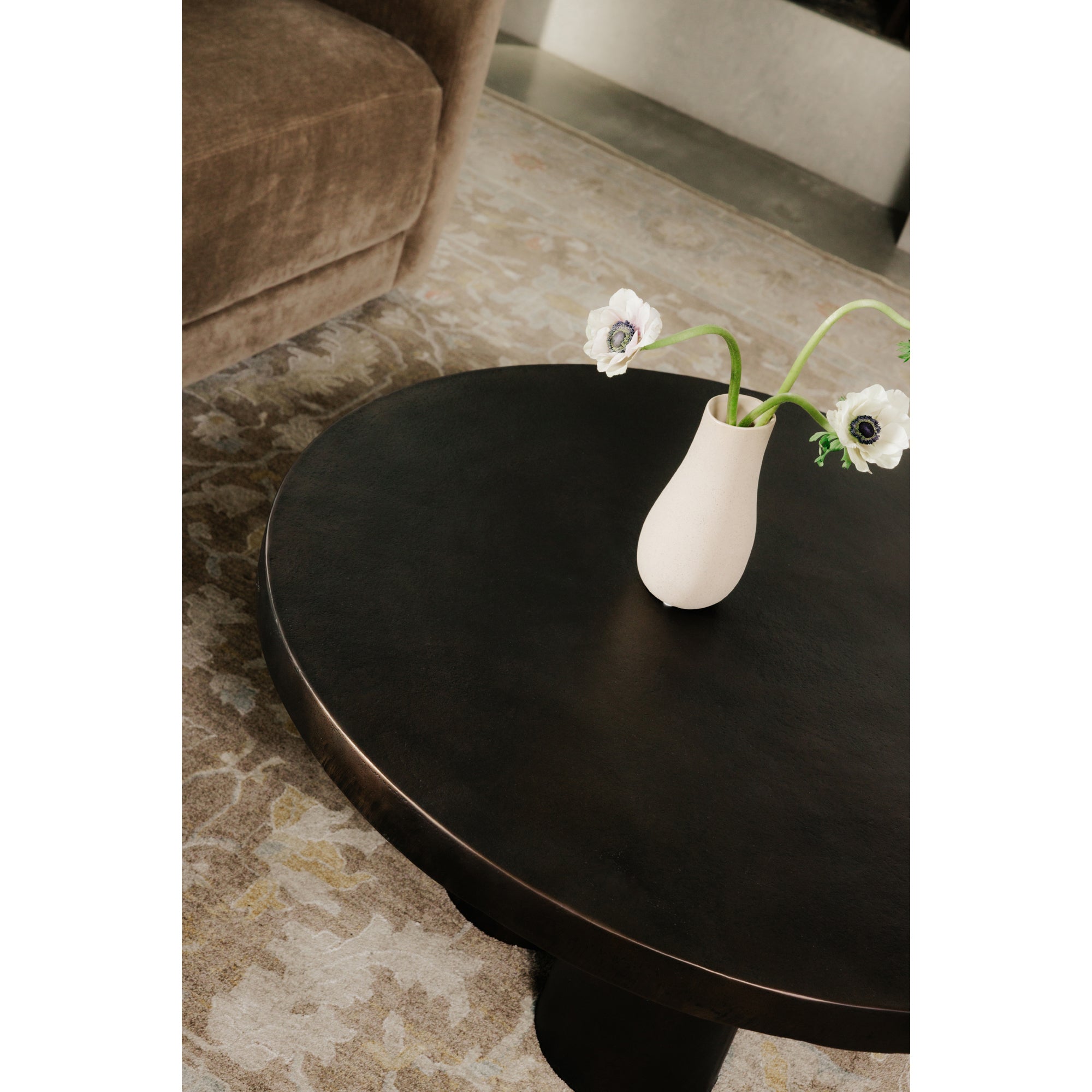 Logan Outdoor Coffee table Black