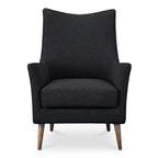 Fisher Armchair Wool Blend Charcoal