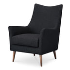 Fisher Armchair Wool Blend Charcoal