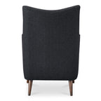 Fisher Armchair Wool Blend Charcoal