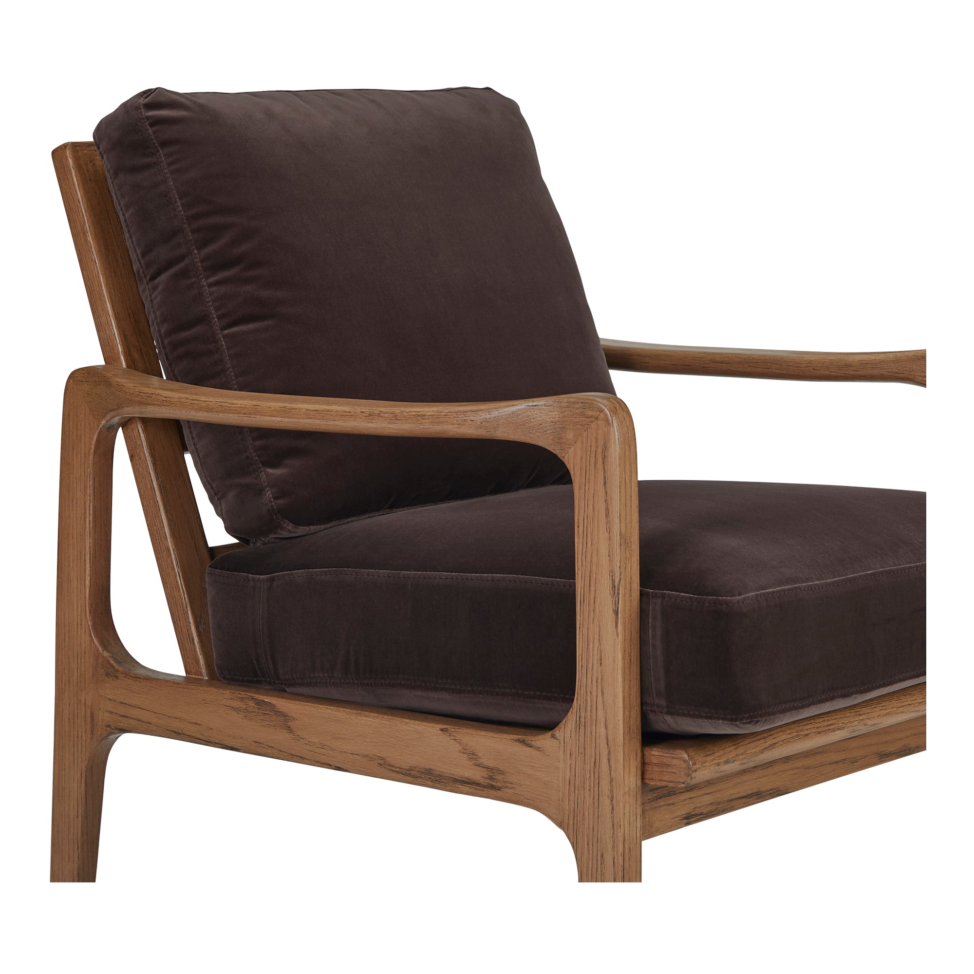 Fearne Accent Chair Dark Brown